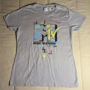 MTV T-Shirt / Port & Company Gray T-Shirt